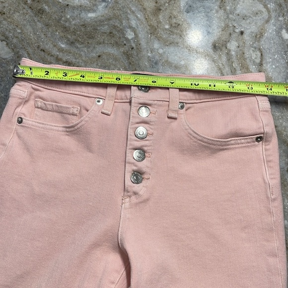 Veronica Beard Debbie 10" Button fly  Skinny Jeans Size 26 - Picture 8 of 13